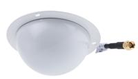 cm2-2400-3c-wht-6 Mobilemark CM2-2400-3C-WHT-6 Dome WiFi Antenna with SMA Connector, WiFi