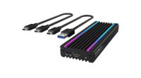 ib-1824ml-c31 ICY BOX M.2 NVMe SSD Hard Drive Enclosure, USB C