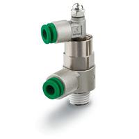 as2201-g01-f06-x785 SMC AS Non Return Valve R 1/8 Female Inlet, R 1/8 Male Outlet, 0.1 → 1MPa