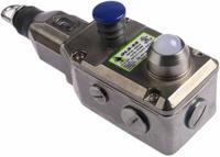 144021a IDEM GLS-SS Rope Pull Switch, 100m, 2NO/2NC, Straight