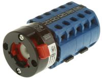 ca10a369gba001ft Kraus & Naimer, 5P 2 Position 60° Double Throw Cam Switch, 20A