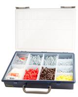 537-1852 Masonry Fixing Kit, 606 piece Masonry Fixing kit