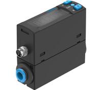 sfah-5b-q6s-pnlk-pnvba-m8 Festo SFAH Series Flow Rate Measurement Flow Sensor for Air, Argon, Nitrogen, 0.1 L/min Min, 5 L/min Max