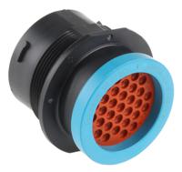 hdp24-24-31se-l017 Deutsch Circular Connector, 31 Contacts, Cable, 1.59 mm Connector, Socket, Female, IP67, HD20 Series