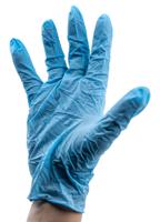 92670100 Ansell TouchNTuff® 92-670 Blue Powder-Free Nitrile Disposable Gloves, Size 9.5-10, XL, 100 per Pack