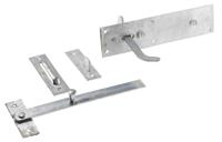 894-6783 RS PRO Galvanised Steel Gate Latch, 191 x 45mm