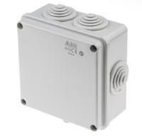 00816-m008160000 ABB Grey Thermoplastic Junction Box, IP55, 100 x 100 x 50mm