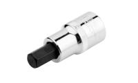 192-3786 RS PRO 1/2 in Drive Bit Socket, Hex Bit, 5mm, 55 mm Overall Length