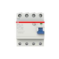 2csf204101r1250-f204a-25003 ABB F200 RCCB, 25A, 4 Pole, 30mA, Type A