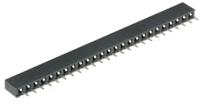 m22-7132542 HARWIN Straight Through Hole Mount PCB Socket, 25-Contact, 1-Row, 2mm Pitch, Solder Termination
