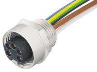 7000-78381-9780050 Murrelektronik Limited Circular Connector, 5 Contacts, Bulkhead Mount, 7/8 in Connector, Socket, Female, IP65, IP67,