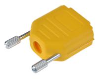 mhdppk9-y-k MH Connectors MHDPPK-SLIM Series Polyamide D Sub Backshell, 9 Way, Strain Relief
