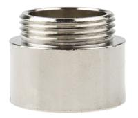 52104496 Lapp Cable Gland Adaptor, PG16 Exterior Thread, M25 Interior Thread, Nickel Plated Brass, SKINDICHT Series