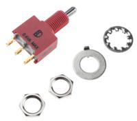 734-6980 RS PRO Toggle Switch, PCB Mount, On-Off-On, SPDT, Solder Terminal