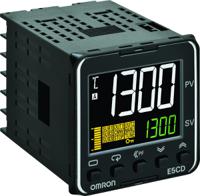 e5cd-qx2d6m-000 Omron E5CD Panel Mount PID Temperature Controller, 48 x 48mm 2 Input, 2 Output SSR, Solid State Relay, Logic, 24 V
