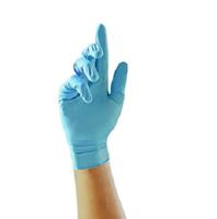gu0043 Unigloves Blue Powder-Free Nitrile Disposable Gloves, Size 8, Medium, 100 per Pack