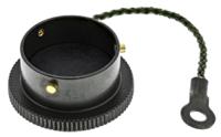 62gb-810-14 Amphenol Limited 62GB MIL-DTL-26482 Plug Dust Cap, Shell Size 14, with Zinc Cobalt Finish, Aluminium