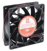 703-3476 RS PRO Axial Fan, 48 V dc, DC Operation, 383.9m³/h, 48W, 1A Max, 120 x 120 x 38mm