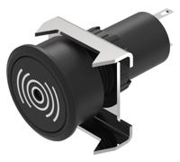 61-710002 EAO 61 Series Panel Mount Buzzer, 10 → 26 V dc, IP65, DC, Single-Tone