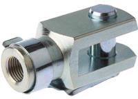 312-0191 RS PRO Steel M16 x 2 Clevis, 83mm x 32mm