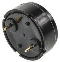 kpeg153 Kingstate 82dB Through Hole Continuous External Piezo Buzzer, 17 (Dia.) x 7.6mm, 30V ac Max
