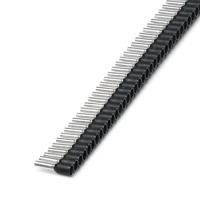 1200107 Phoenix Contact, AI Insulated Ferrule, 14mm Pin Length, 1.8mm Pin Diameter, Black