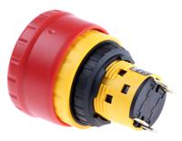 xa1e-bv3u02r Idec Emergency Stop Push Button, Panel Mount, DPST, IP65