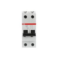 2cds252001r0205-s202-b20 ABB System Pro M Compact S200 MCB, 2P, 20A Curve B, 400V AC, 110V DC, 6 kA Breaking Capacity