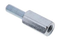 806-6588 RS PRO Standoff, M3 x M3 Thread, 10mm Body, Steel, Male/Female, 8mm Stud