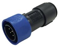 pxp401012s6065 Bulgin Circular Connector, 12 Contacts, Cable, Miniature Connector, Plug, Female, IP68, IP66, IP69K, Buccaneer 4000