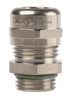 53112571 Lapp SKINTOP Series Nickel Plated Brass Cable Gland, M16 Thread, 4.5mm min., 10mm max., IP68