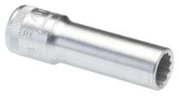 02420024 STAHLWILLE 3/8 in Drive 3/8in Deep Socket, 12 point, 54 mm Overall Length