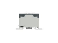 1snl412510r0000 Distribution Block, 14 Way, 1.5 → 25mm², 85A, 1 kV, Black, Grey