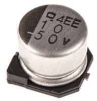 emve500ara100mf55g CHEMI-CON 10μF Aluminium Electrolytic Capacitor 50V dc, Surface Mount - EMVE500ARA100MF55G