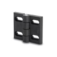 425822 Elesa PA Butt Hinge with a Fixed Pin, Screw Fixing, 60mm x 70mm x 14.5mm