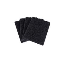 102436 Robert Scott Black Scourer 140mm x 100mm x 5mm, for Components, Grease Use