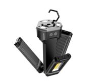 276-1118 RS PRO Portable Floodlight, 66 LED, 70 W, 700 lm, 1200 lm, 2000 lm, IP54, 5 V