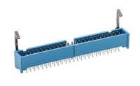 3-1761606-5 TE Connectivity AMP-LATCH Series Straight Through Hole PCB Header, 50 Contact(s), 2.54 mm Pitch, 2 Row, Shrouded