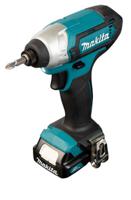 td110dwae Makita TD110DWAE - 12V Impact Driver with 2 x 2Ah Batteries Includes Charger Type G - British 3-pin