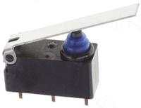 d2hw-a221d Omron Long Hinge Lever Micro Switch, PCB Terminal, 2 A @ 12 V dc, SPDT, IP67