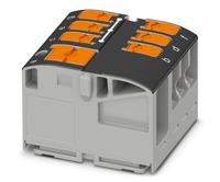 1019588 Phoenix Contact Distribution Block, 7 Way