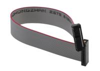 ffsd-10-d-0600-01-n Samtec FFSD Series Flat Ribbon Cable, 20-Way, 1.27mm Pitch, 150mm Length, Tiger Eye IDC to Tiger Eye IDC