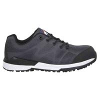 4314bk090 Himalayan 4314 Unisex Black Non Metallic Toe Capped Safety Trainers, UK 9, EU 43