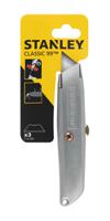 2-10-099 Stanley Safety Knife with Straight Blade, Retractable