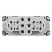 09380182701 HARTING Heavy Duty Power Connector Insert, 40A, Female, Han-Com Series, 18 Contacts