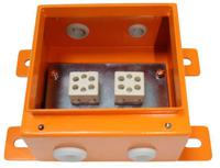232-0527 RS PRO Orange Steel Junction Box, IP65, 200 x 200 x 105mm