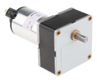 80807001 Crouzet Brushed Geared DC Geared Motor, 15.6 W, 24 V dc, 5 Nm, 21 rpm, 8mm Shaft Diameter