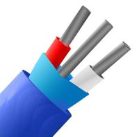 239-4655 RS PRO Type K Thermocouple Cable/Wire, 200m, Screened, PVC Mylar Insulation, +105°C Max, 7/0.2mm