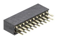 m50-3001045 HARWIN Straight Through Hole Mount PCB Socket, 20-Contact, 2-Row, 1.27mm Pitch, Solder Termination