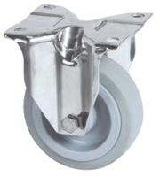 8478ufd125p62 Tente Fixed Castor Wheel, 250kg Capacity, 125mm Wheel